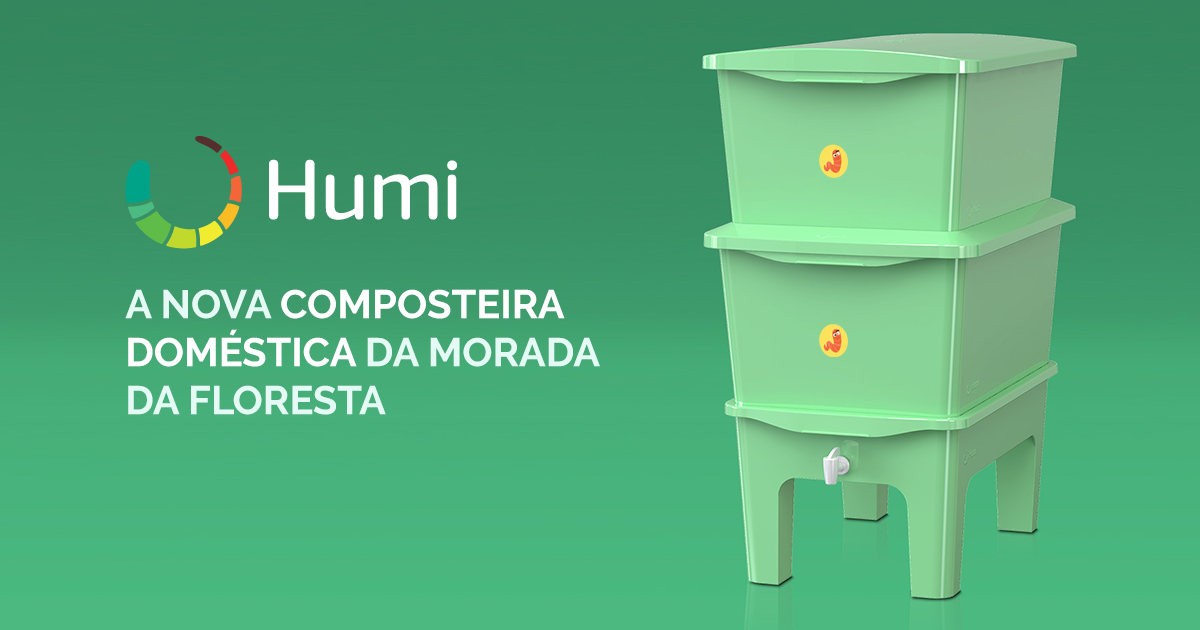 Composteira Humi Composteira Residencial Da Morada Da Floresta